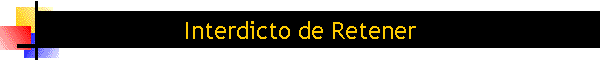 Interdicto de Retener